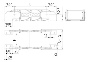 Brevetti Пластиковая кабельная цепь 310T