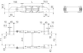 Brevetti Пластиковая кабельная цепь 328B