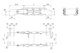 Brevetti Пластиковая кабельная цепь 329B